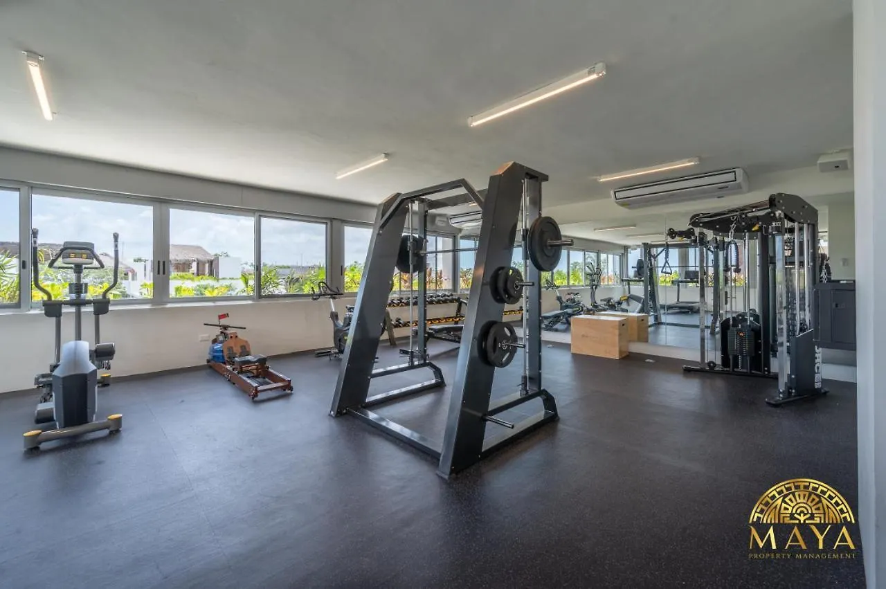 Nhoa 209A Lux 2Br Condo Pool View In Aldea Zama 图卢姆